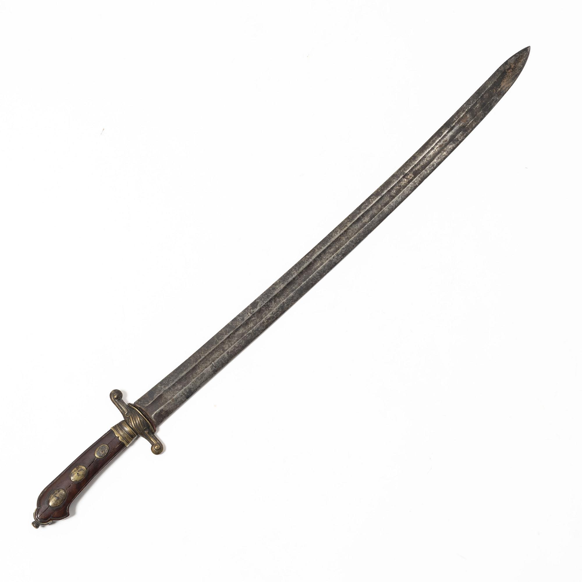 Hunting sword, 18th century.