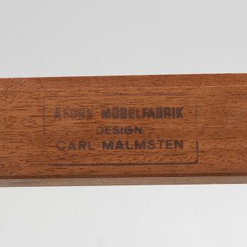 Carl Malmsten, matbord, 2 karmstolar och 4 stolar. Åfors Möbelfabrik.