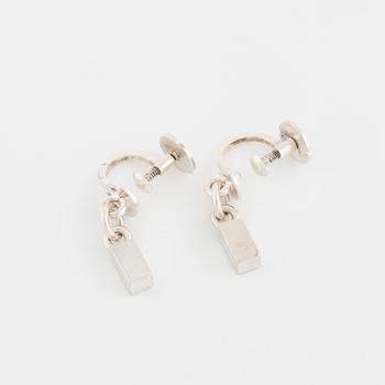 WIWEN NILSSON, Lund, 1959, a pair of earrings.