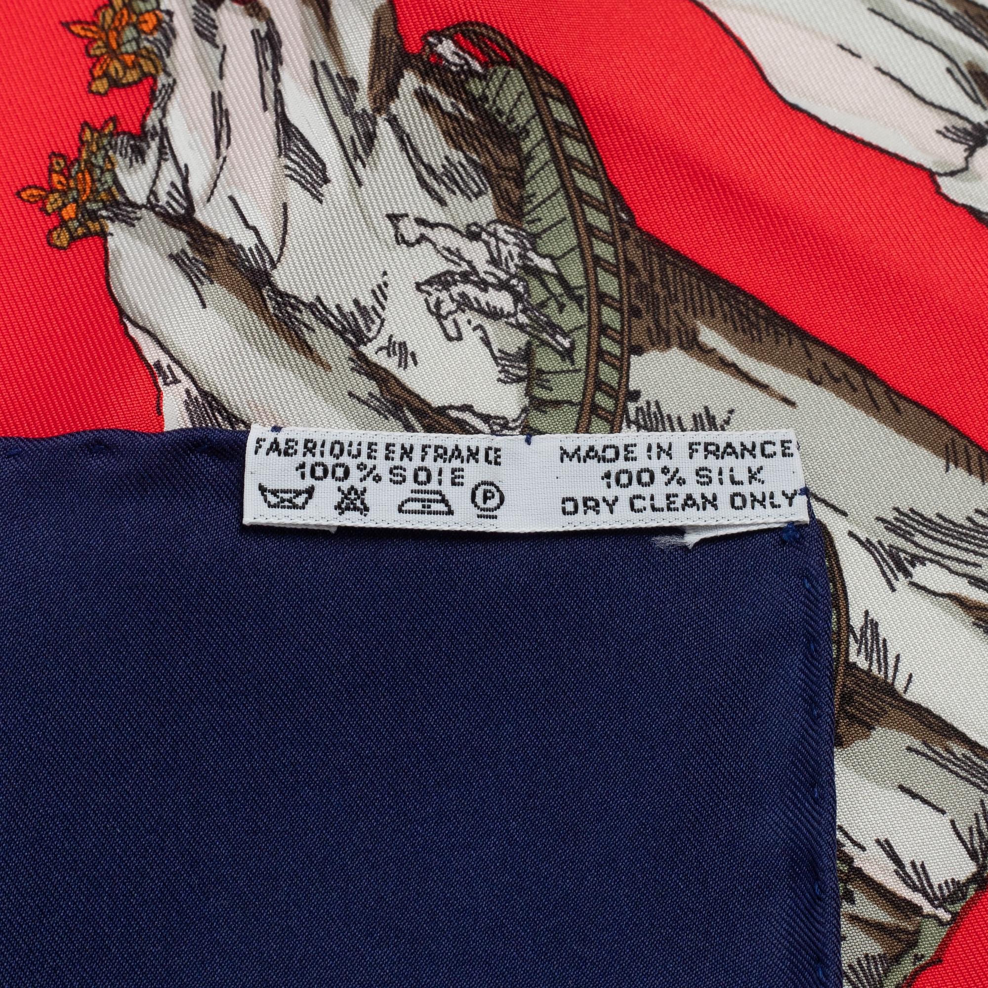 Hermés, scarf, "Au Fil de la Soie".