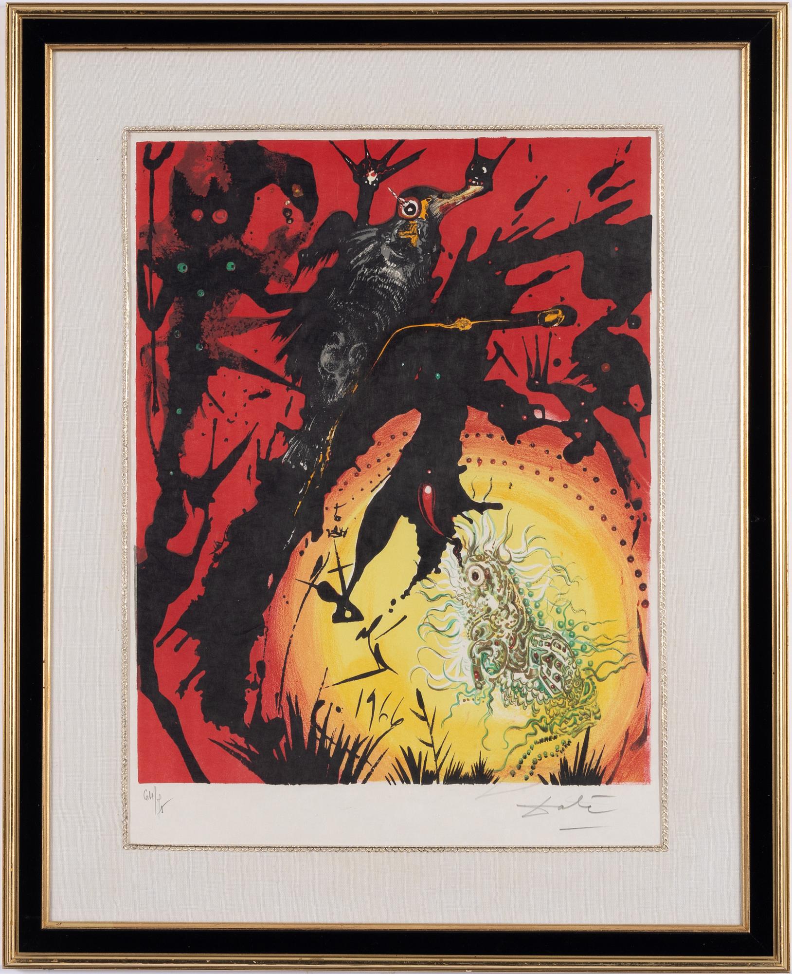 Salvador Dalí, "The Toad", from H C Andersen's Fairy Tales.