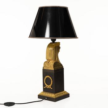 Table lamp, Empire style, period.