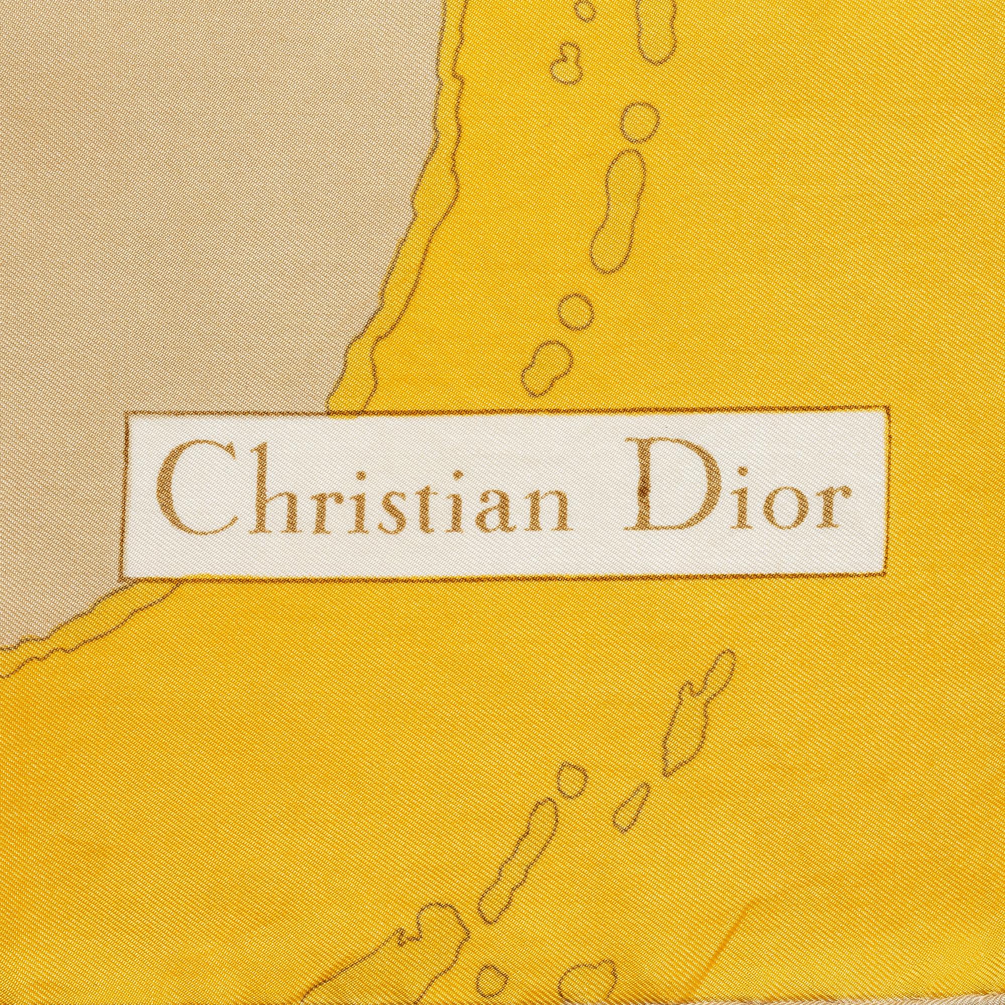 Christian Dior, scarves, 2 pcs, vintage.
