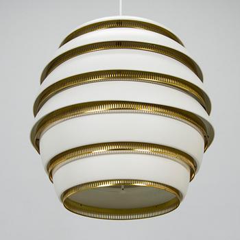 Alvar Aalto, a pendant lamp A332, 'Beehive' for Valaistustyö.