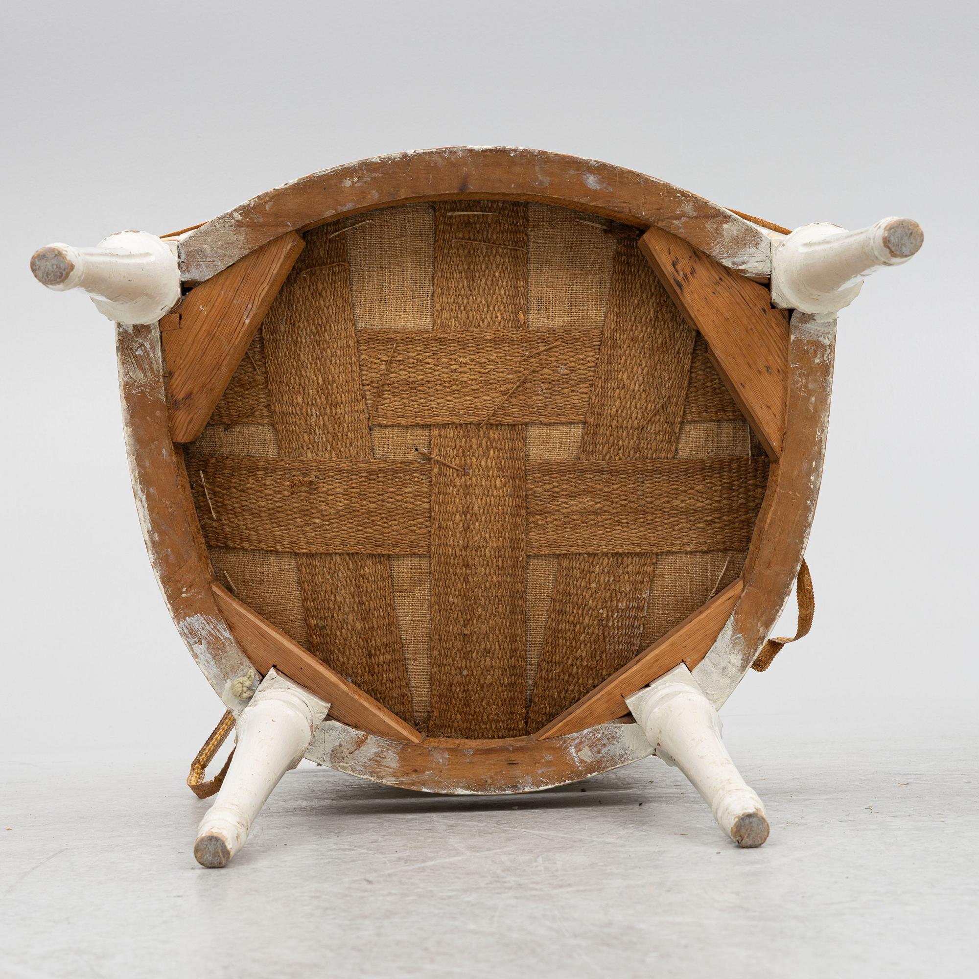 Chairs, a pair, late 18th century, Gustavian.