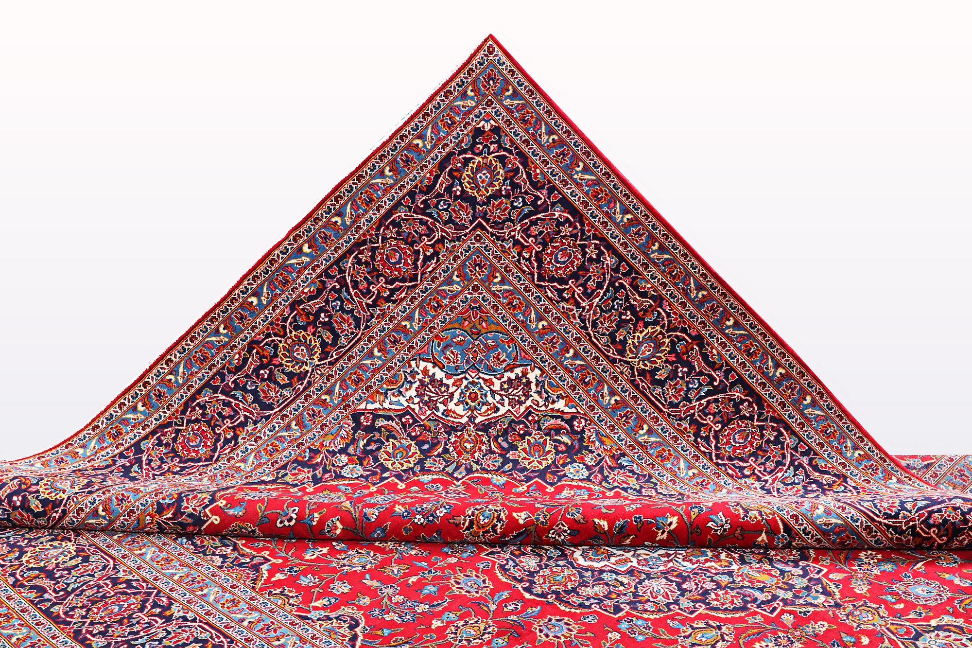 Matto, Kashan, ca 422 x 309 cm.