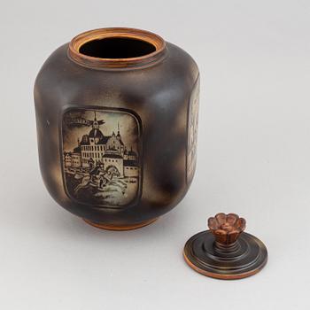 Gunnar Nylund, "Flambé" vase.