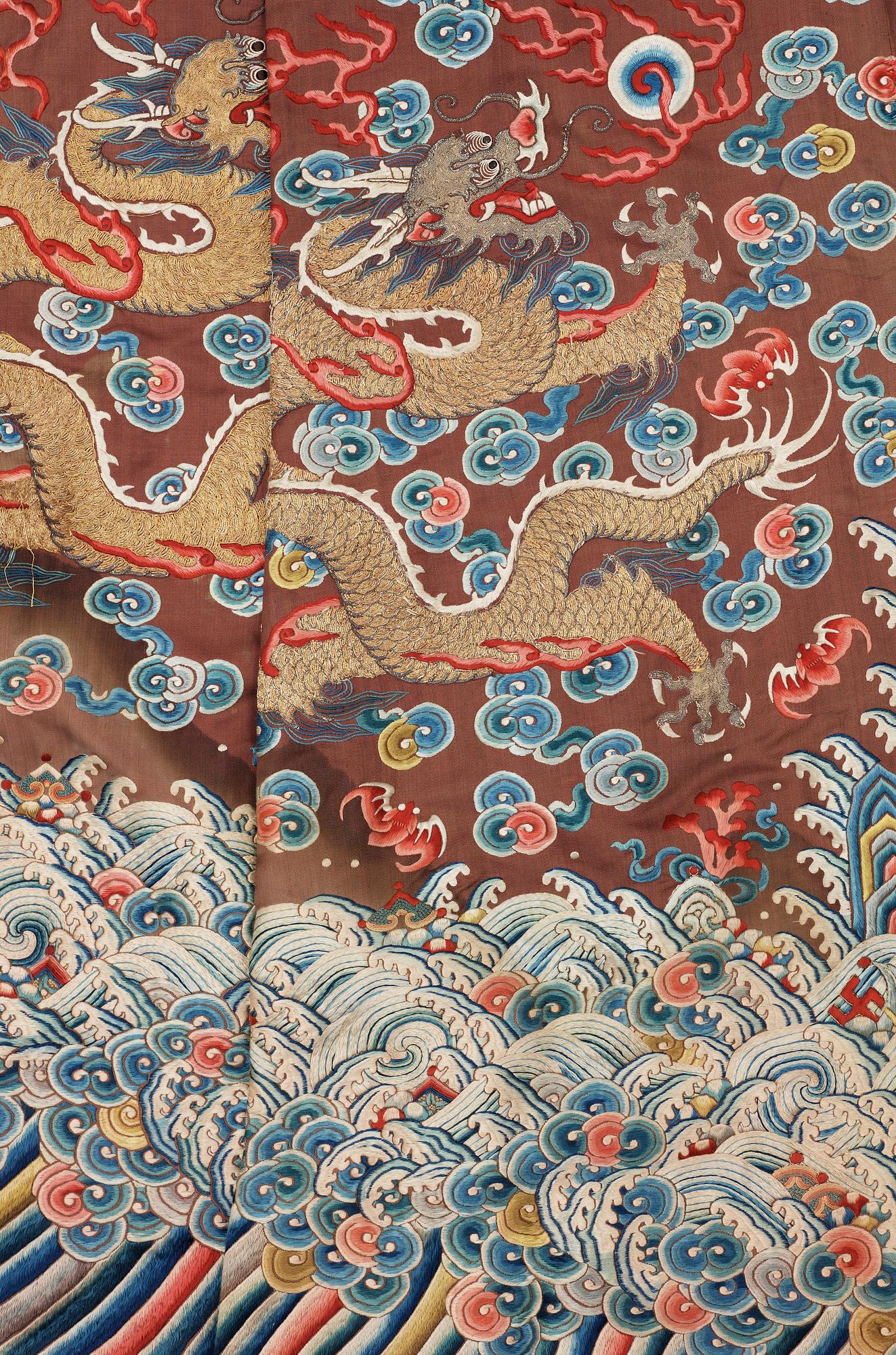ROCK, siden, Kina, omkring 1900.