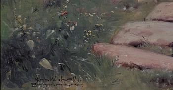 NIELS WALSETH, olja på duk, signerad.