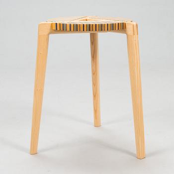 ALEKSI PUUSTINEN, Stool, signed and numbered.