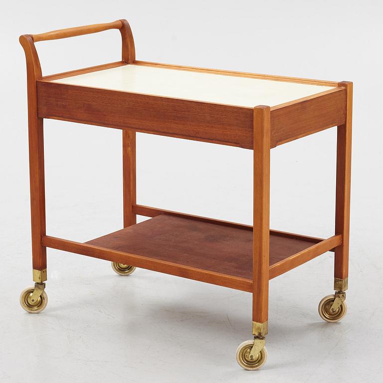 A Nordiska Kompaniet serving trolley, "Triva", 1949.