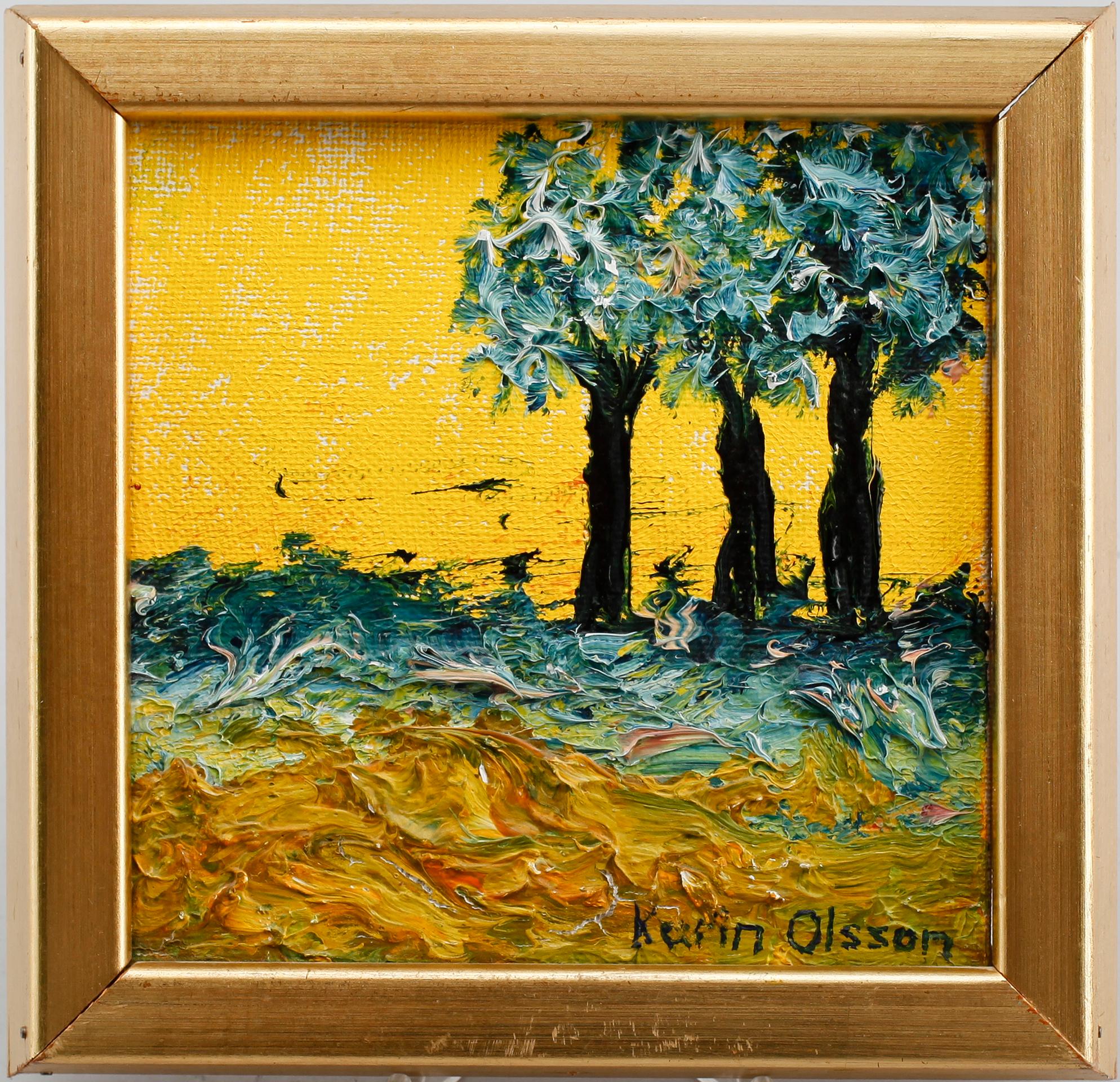 KARIN OLSSON, olja på duk, signerad.