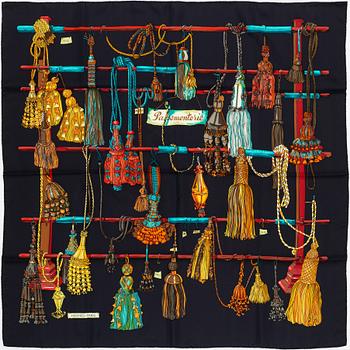 Hermès, scarf "Passementerie".