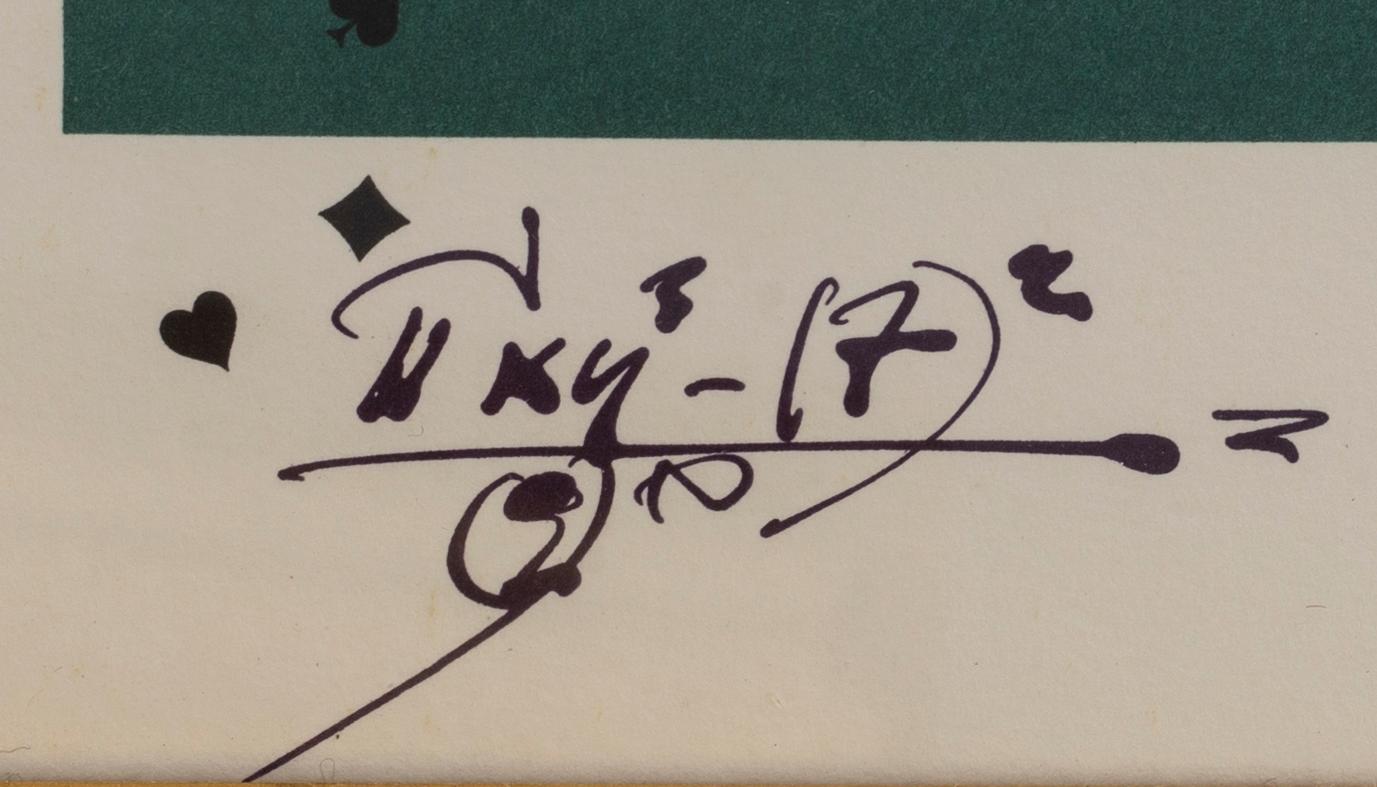 Carl Fredrik Reuterswärd, a set of four lithographs, numbered  182/200 and signed.