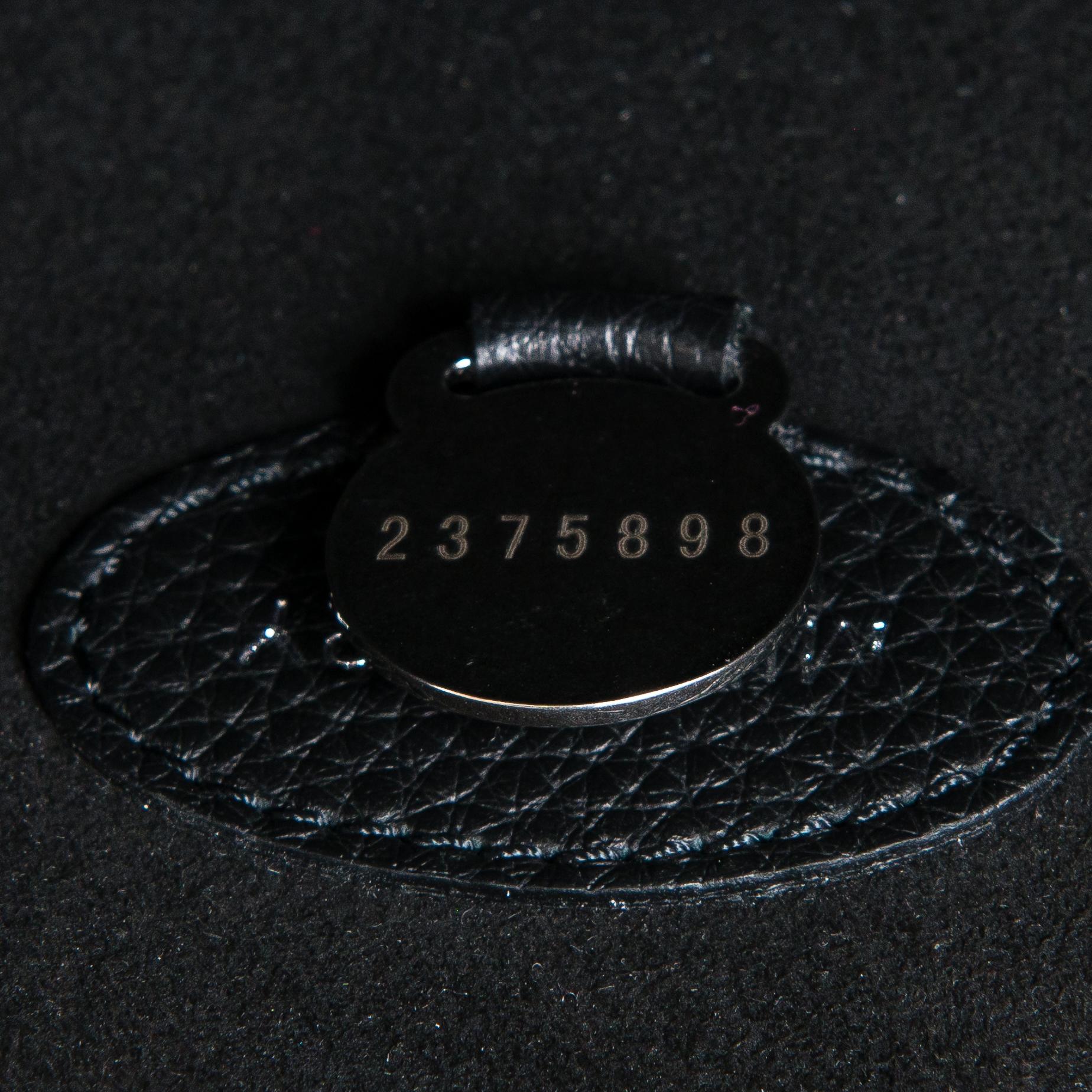 Mulberry, a black leather 'Bayswater' handbag.