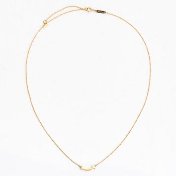 Tiffany & Co, halsband, "T Smile", 18K guld.