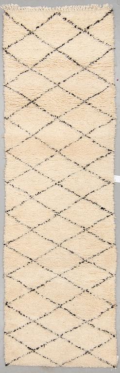 A moroccan runner, 274 x 78 cm.
