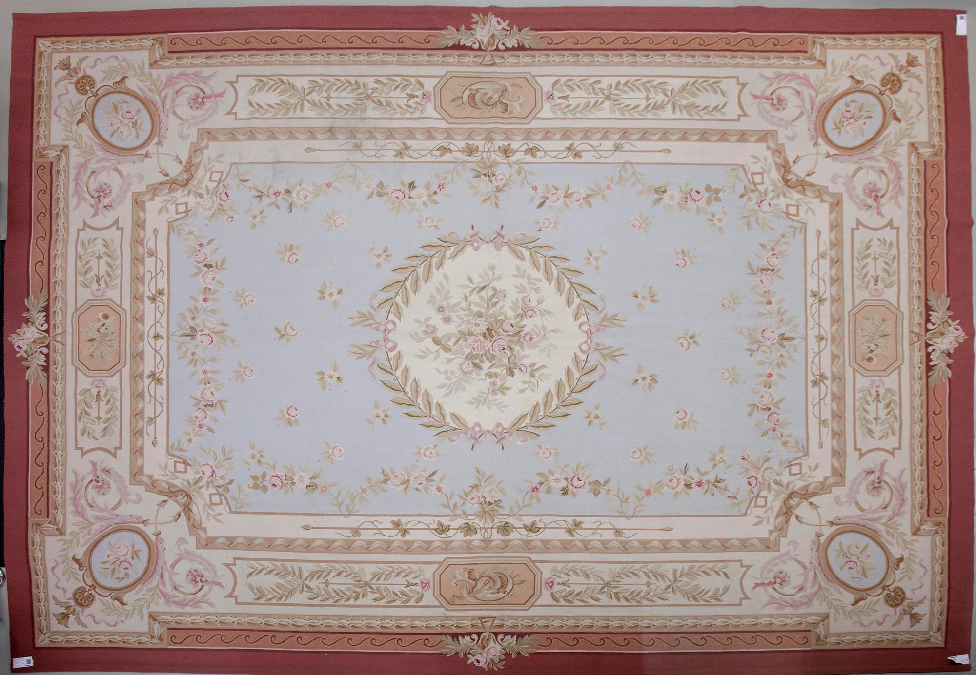 MATTA, Aubusson stil, 1900-talets slut. Ca 431x302 cm.