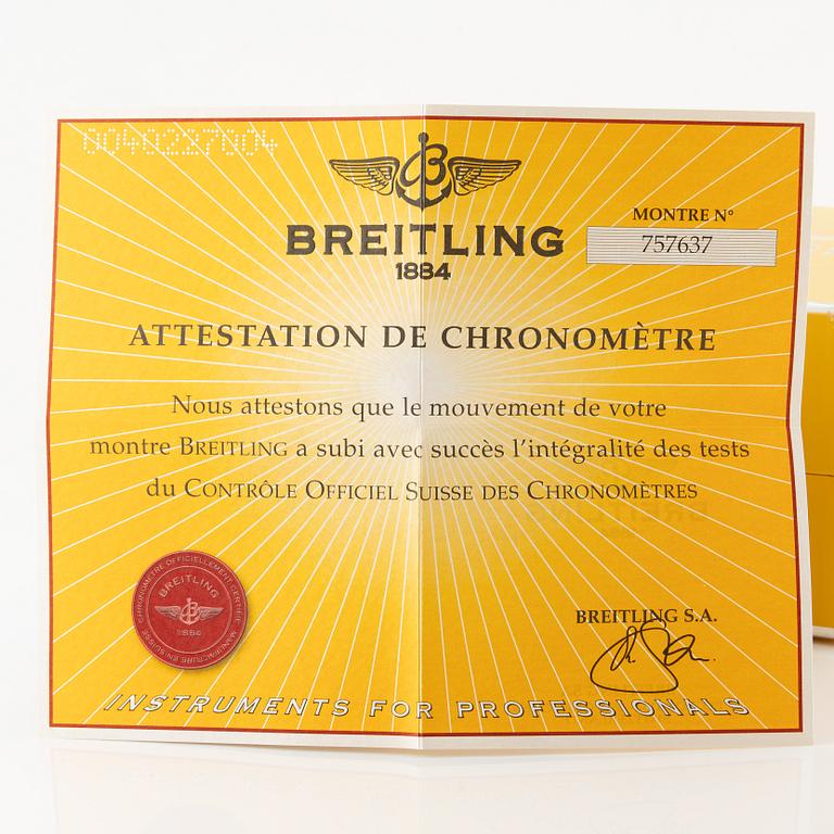 Breitling, Chrono SuperOcean, Chronometer, chronograph, wristwatch, 42 mm.