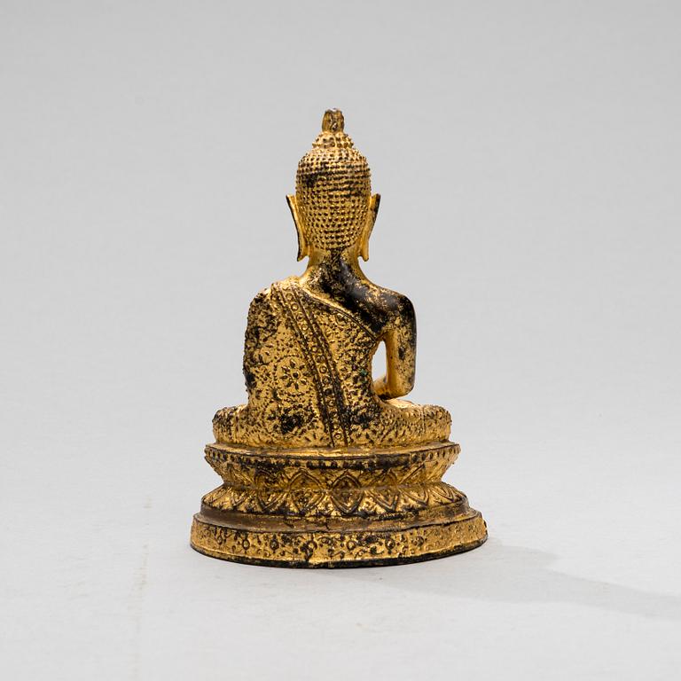 SKULPTUR, Buddha, Thailand 1900-talets slut.
