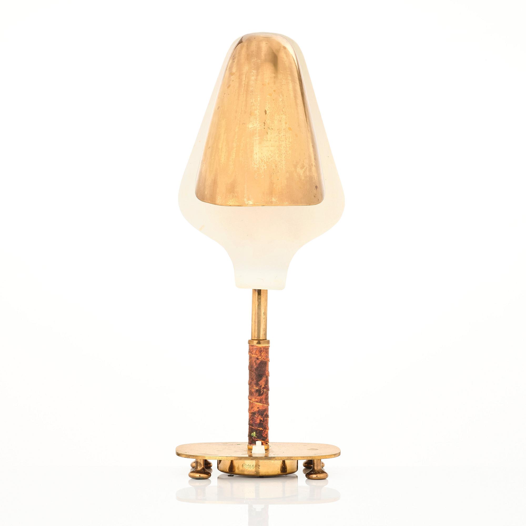 Harald Notini, a rare table lamp, model "15582", Arvid Böhlmarks Lampfabrik, 1950s.