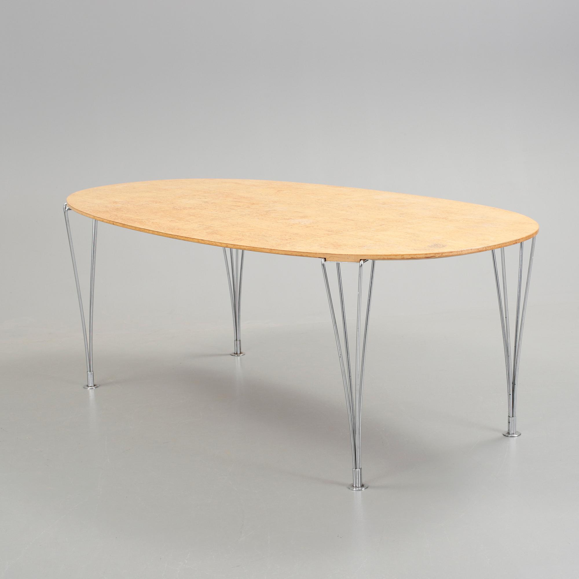 MATBORD, "Superellips", Bruno Mathsson och Piet Hein, Mathsson International, Värnamo,