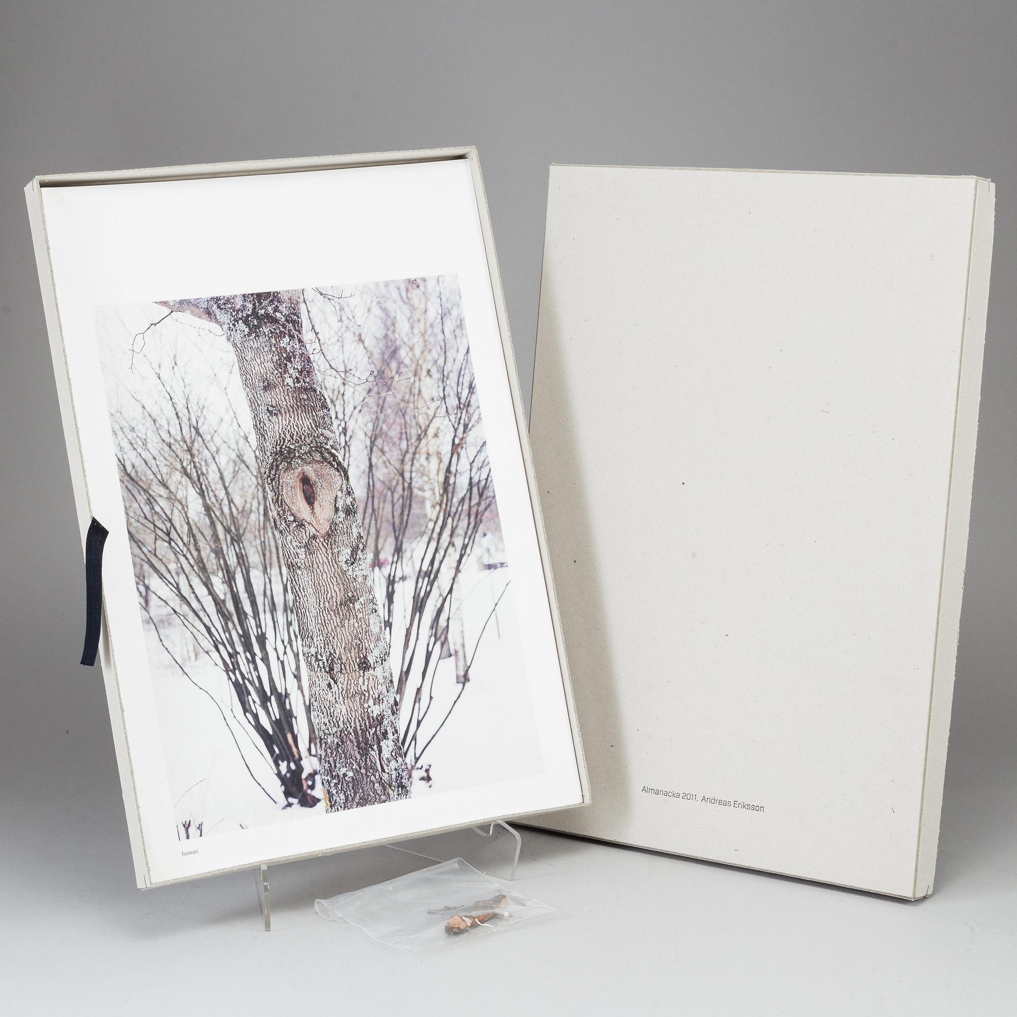 ANDREAS ERIKSSON, portfolio. Signed AE inside the box.