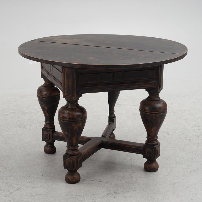 A Baroque style table, 19th Century.