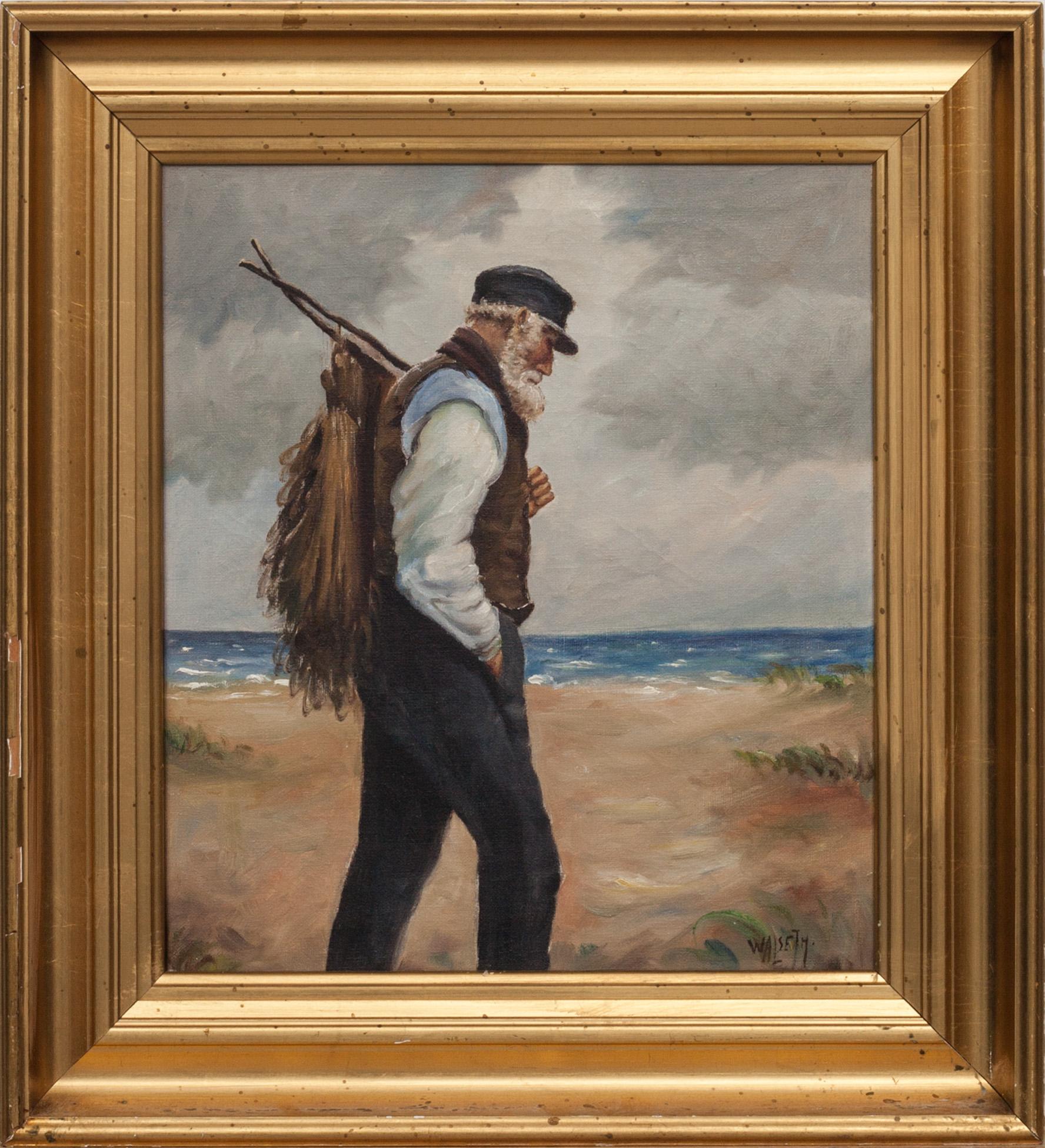 NIELS WALSETH, olja på duk, signerad.