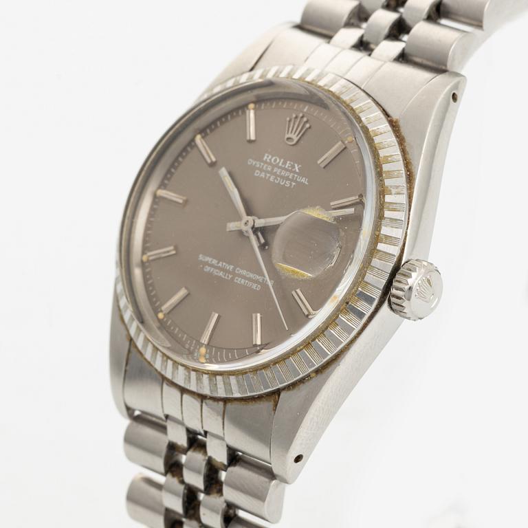 Rolex, Oyster Perpetual, Datejust, "Sigma Dial", wristwatch, 36 mm.
