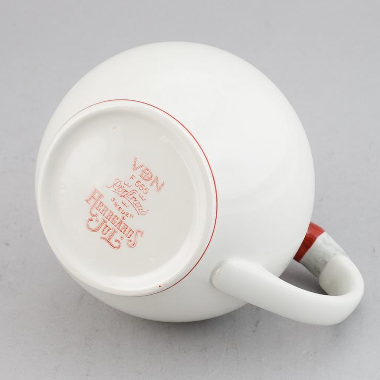 A 20-piece ceramic Christmas service 'Herrgårdsjul' from Rörstrand.