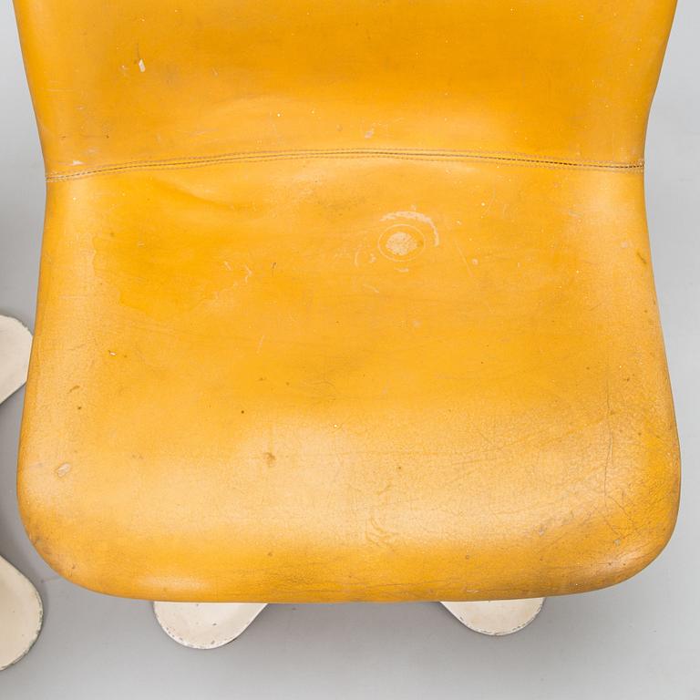 Yrjö Kukkapuro, stolar, 3 st, modell 415, Haimi/Avarte.