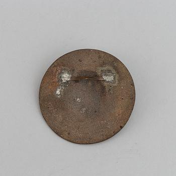 Three Bronze Plaquettes. Diameter 15 cm, 9,5 cm och 7 cm.
