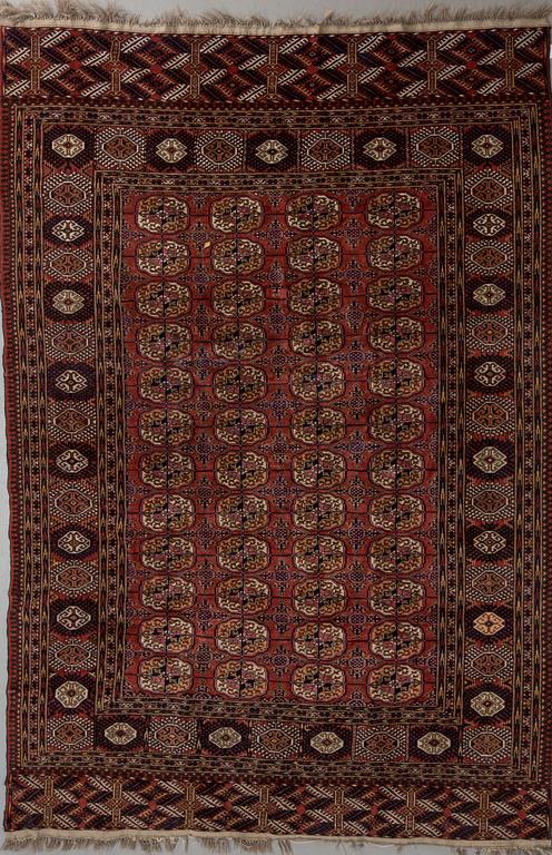 MATTA, old/semiantik, turkmensk Tekke, ca 300 x 201 cm.