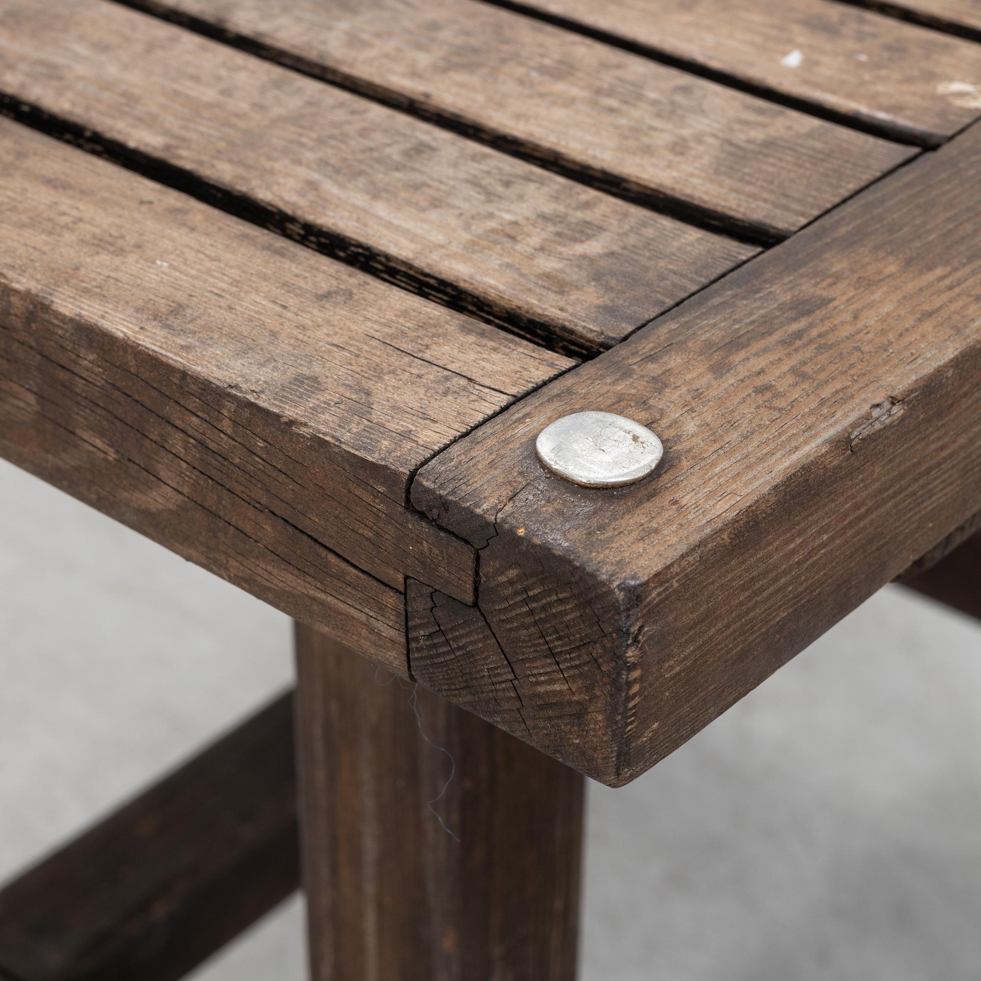 Elsa Stackelberg, a table and four chairs, Fri Form, Sweden, second half of the 20th century.