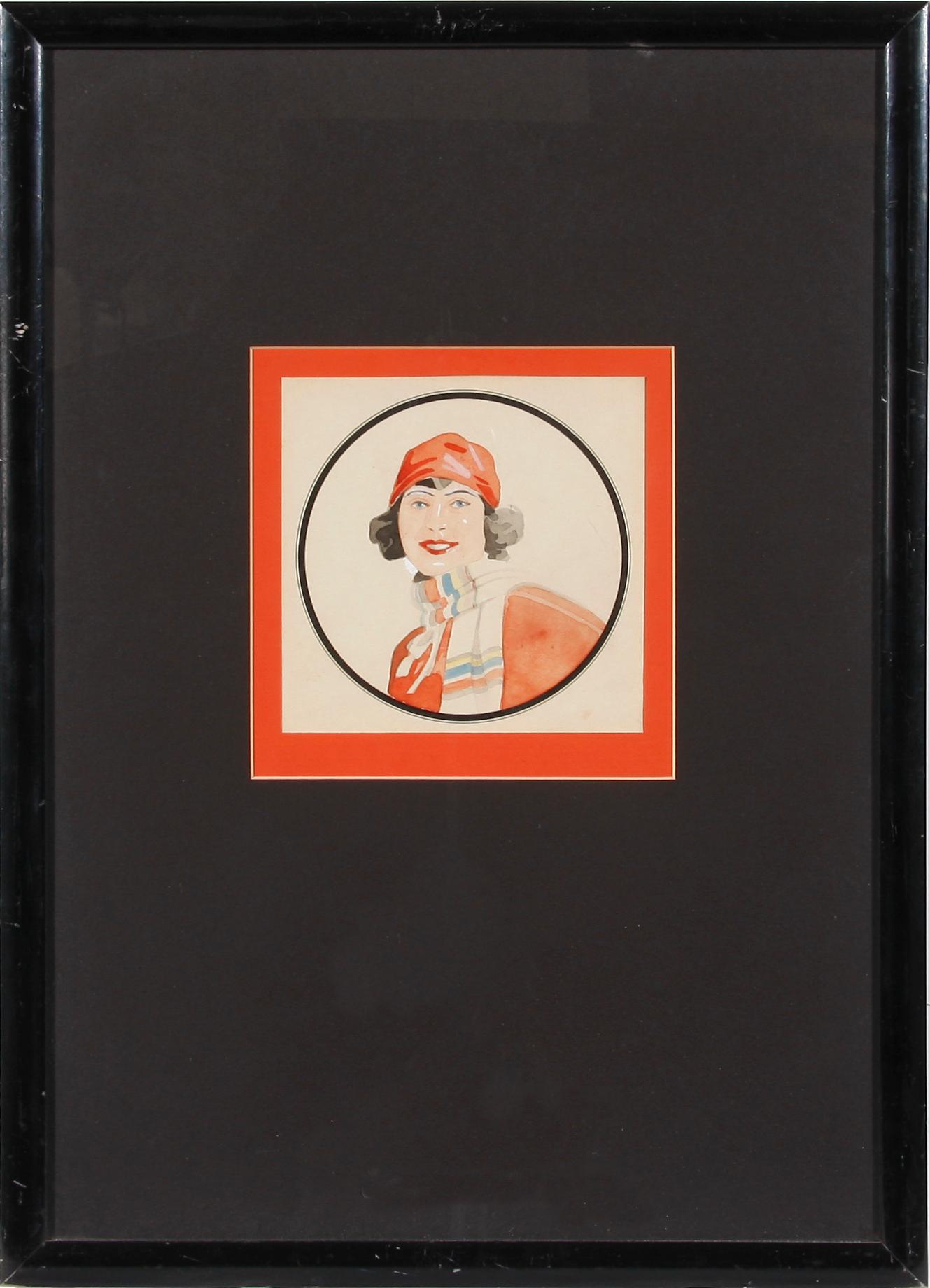 OKÄND KONSTNÄR, akvarell, 1920/30-tal.
