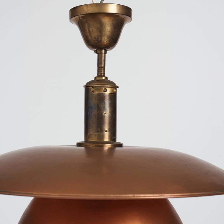 Poul Henningsen, a 'PH-4½/4' pendant, Louis Poulsen, Denmark ca 1933.