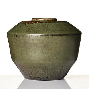 Carl-Harry Stålhane, unik vas, stengods, Rörstrand 1957.