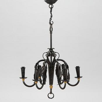 Paavo Tynell, a 1920/1930's chandelier 'R5/1706' for Taito.