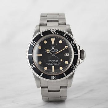 67. ROLEX, Oyster Perpetual Date, Sea-Dweller, (2000ft=610m, Swiss-T<25, "Great White Mark IV"), Chronometer.