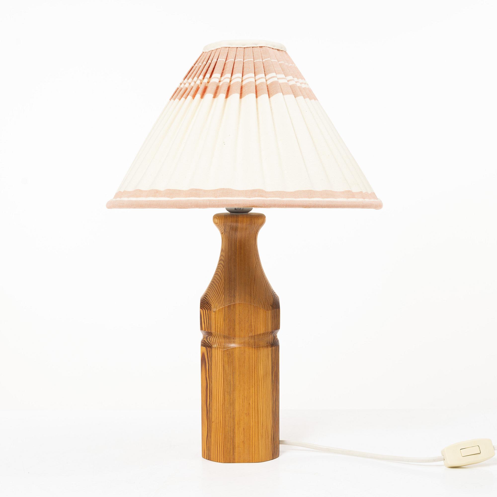 Carl Malmsten, Table lamp, "Karin", second half of the 20th century.