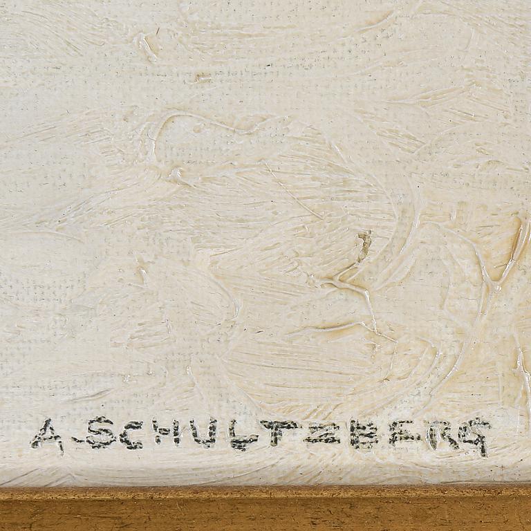 ANSHELM SCHULTZBERG, olja på duk, signerad.