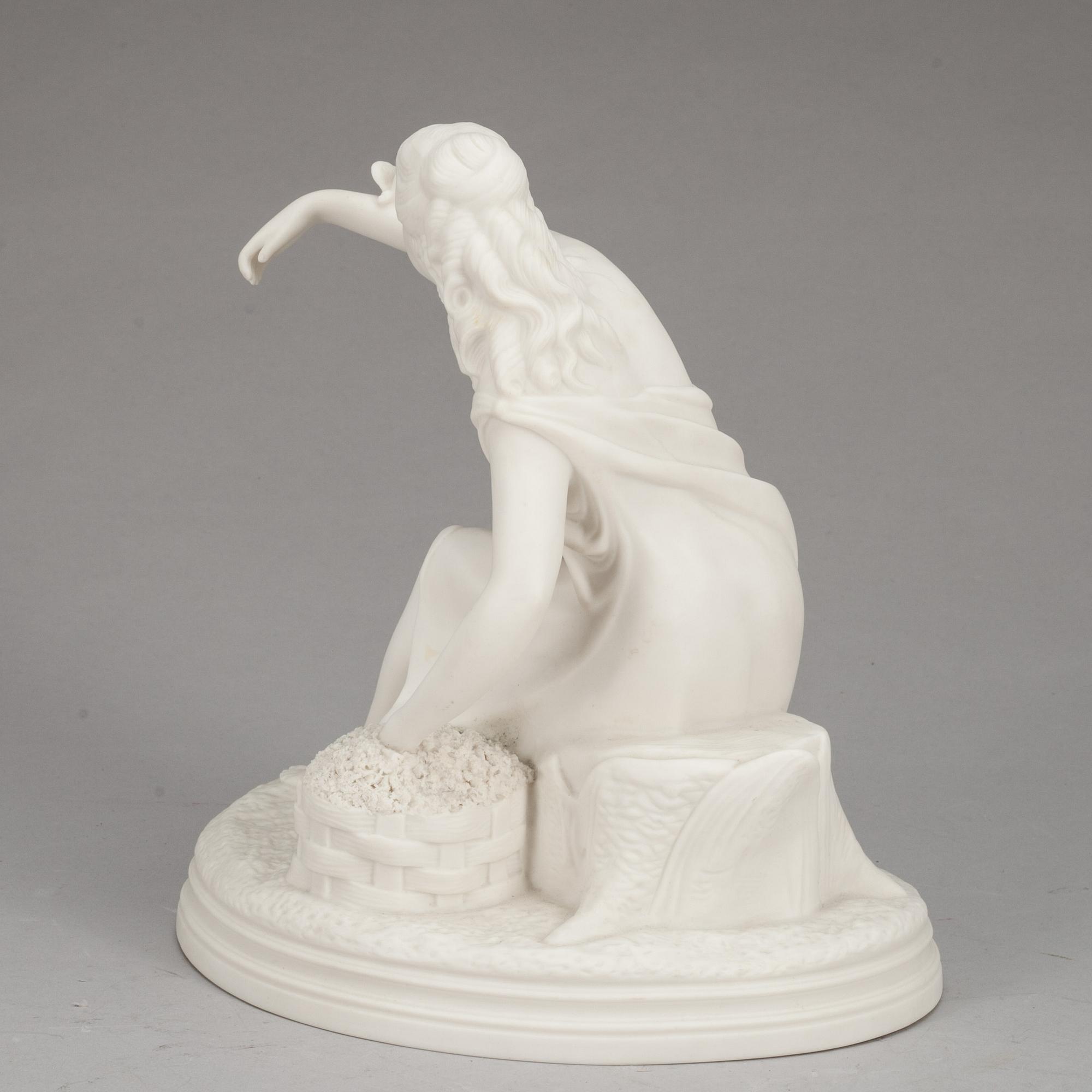 FIGURIN, parian, Gustavsberg.