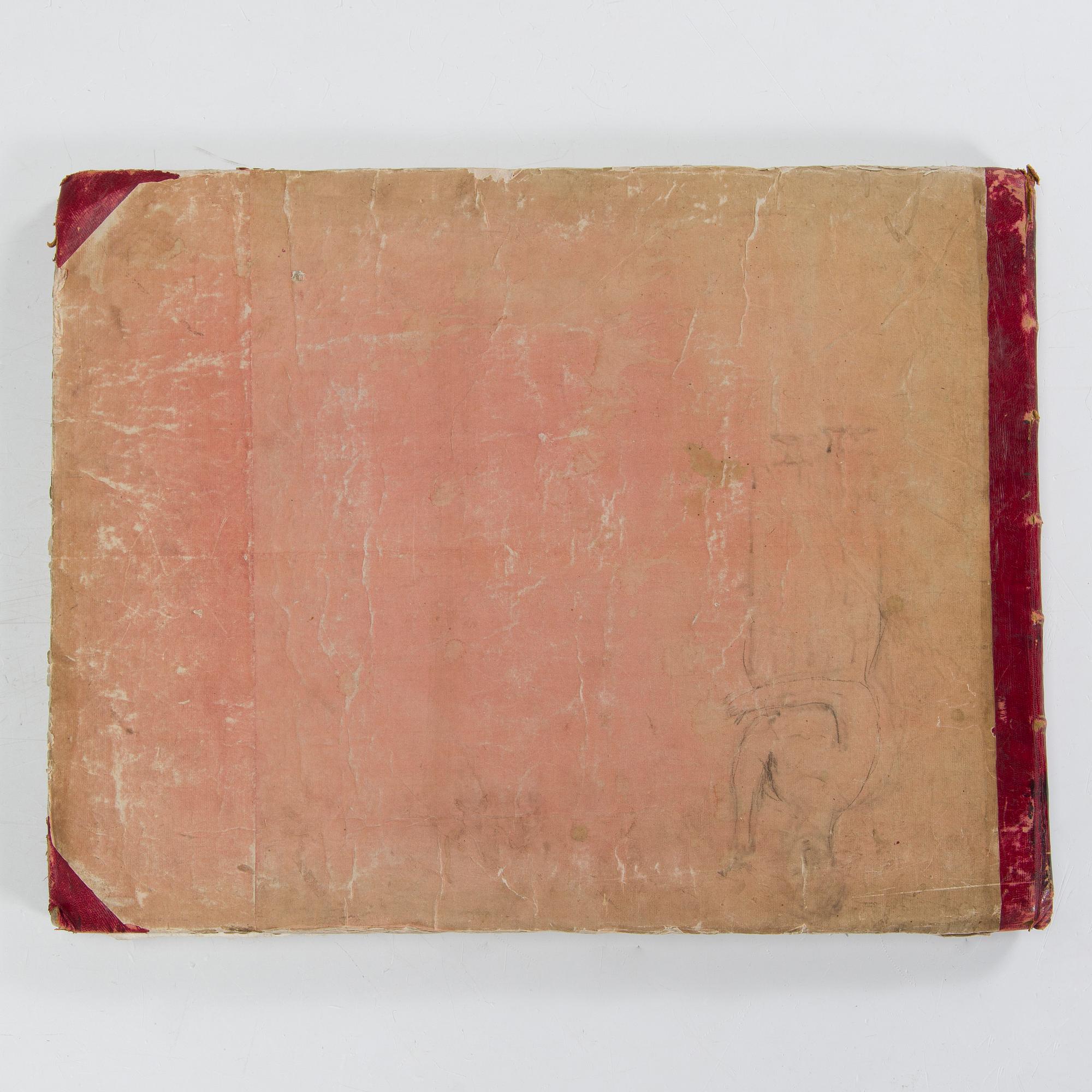 A book with classical Roman illustrations by Giovanni Pietro Bellori, etchings, dated 1693.