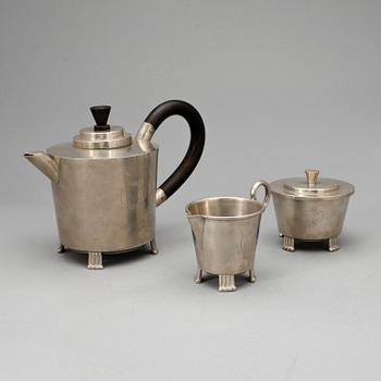 KAFFESERVIS, 3 delar, tenn, Sverige, 1930.