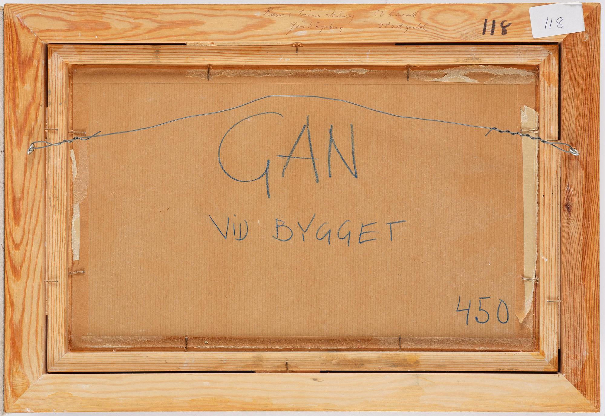 Gösta Adrian-Nilsson, "Vid bygget".