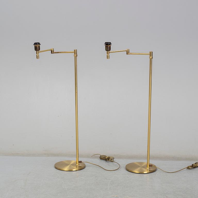 a pair of floor lights from Ewå in the second half of the 20th century.