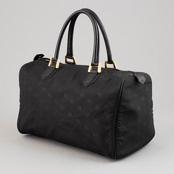 Christian Dior, a brack canvas 
'Speedy' handbag.