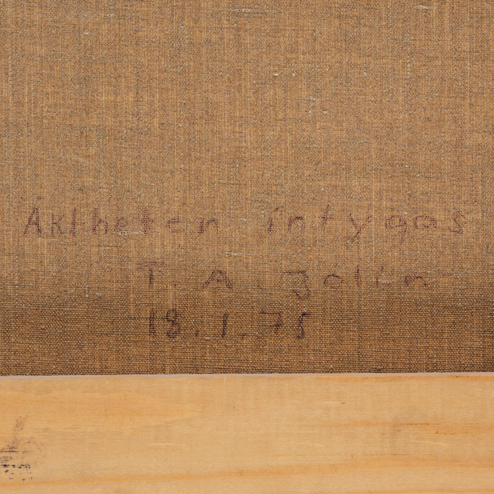 Einar Jolin, View over Stockholm.