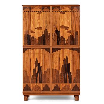 Carl Malmsten, CARL MALMSTEN, a cabinet "Ljus och Mörker" (The Light and The Dark), Sweden 1974.